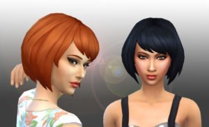 Mid Bob Bangs Conversion