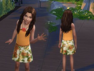 Skirt Bow Side for Girls