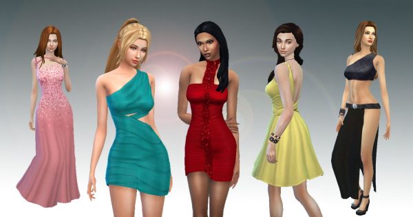 Female Body Clothes Pack