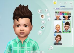 Pompadour Spiky for Toddlers
