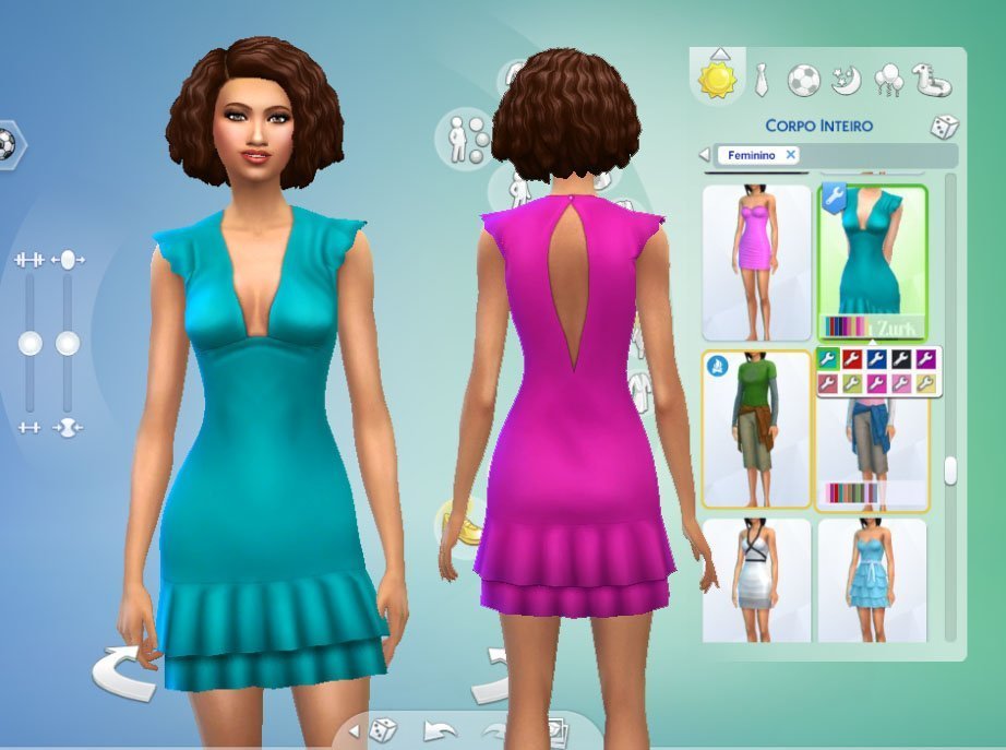 Short Ruffle Conversion