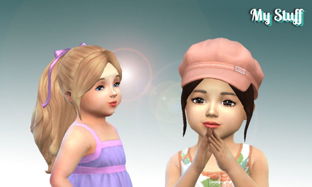 Sweet Ponytail for Toddlers
