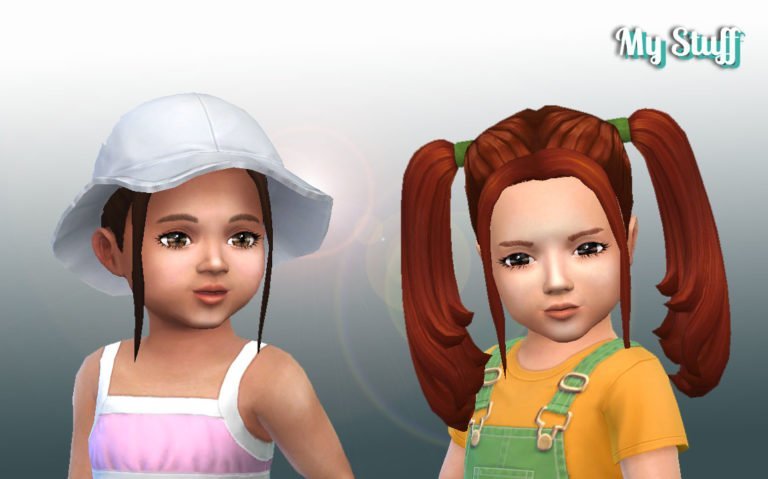 Harley Quinn Hairstyle for Toddlers