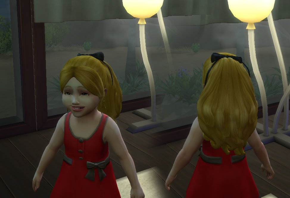 Sweet Ponytail for Toddlers