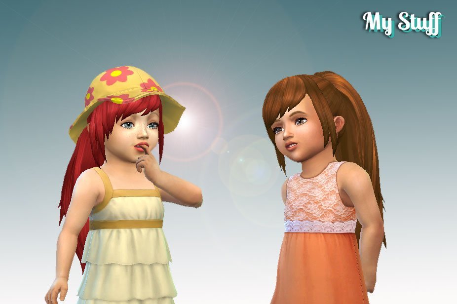 Fashion Ponytail for Toddlers