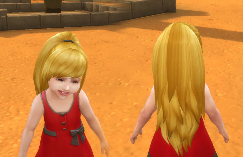 Fashion Ponytail for Toddlers
