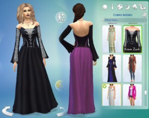 Long Witch Dress