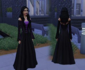 Long Witch Dress