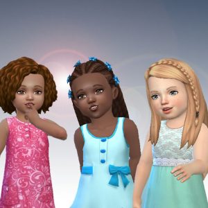 Toddlers Hair Pack 8