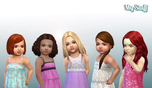 Toddlers Hair Pack 9