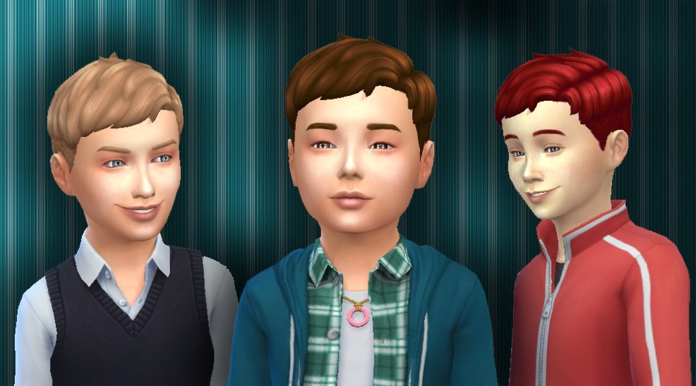 Parted Flat for Boys