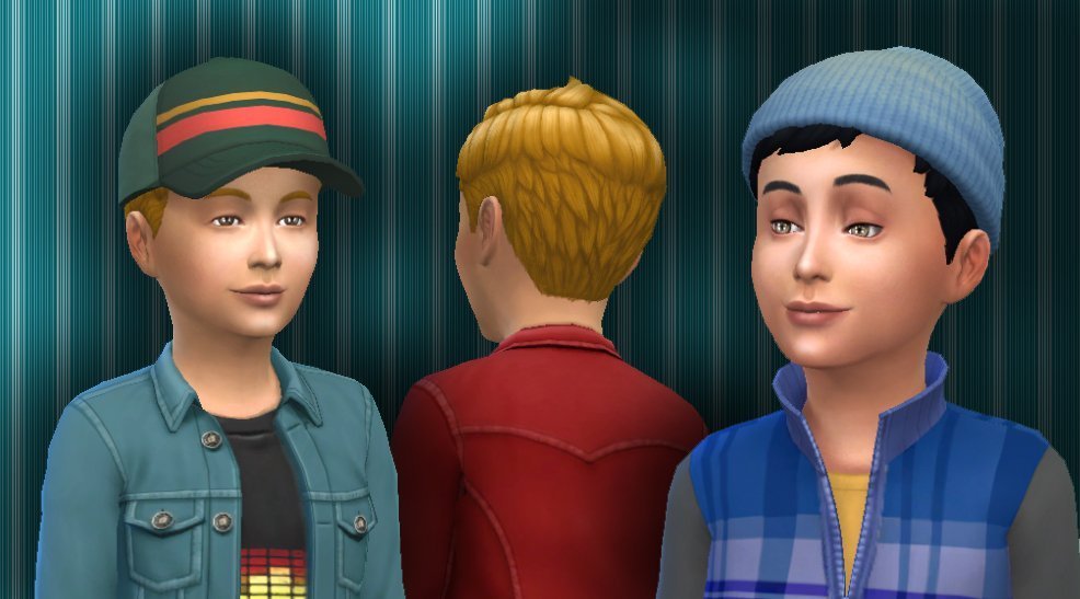 Parted Flat for Boys