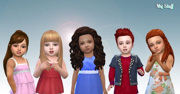 Toddlers Hair Pack 14