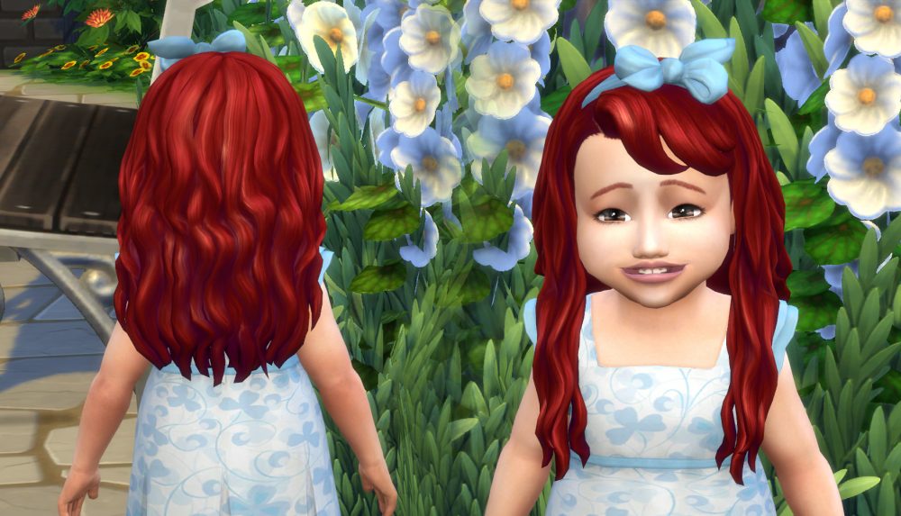 Daisy Hairstyle for Toddlers