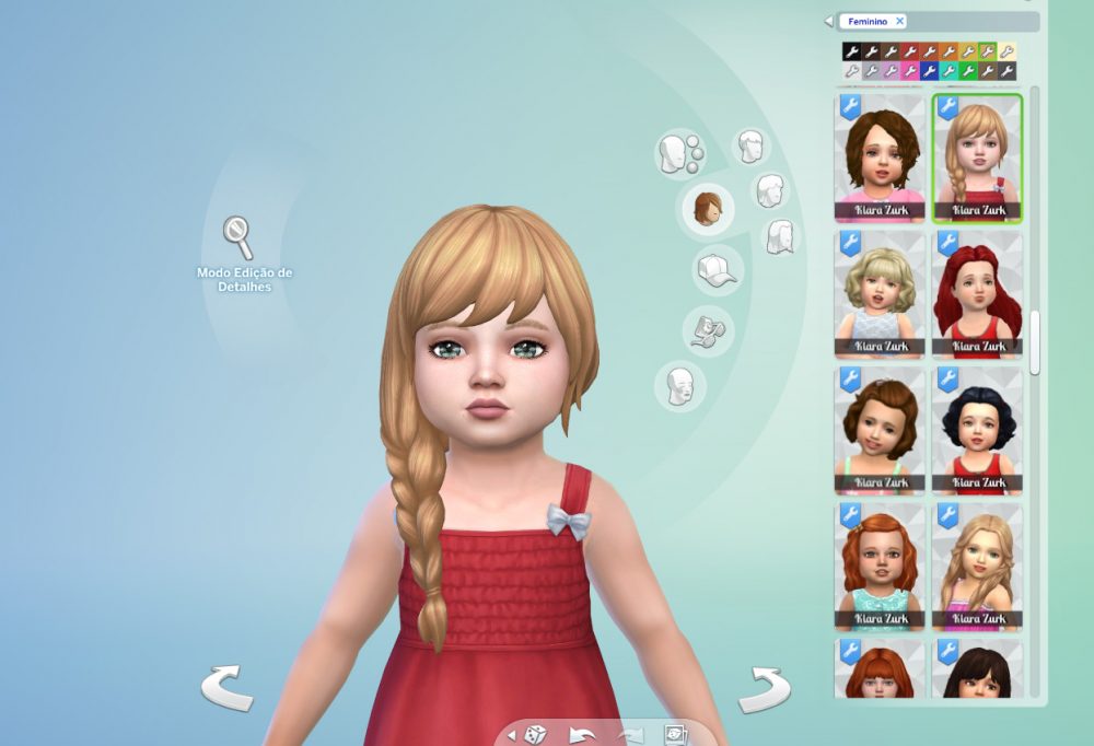 Braid Fishtail Side for Toddlers