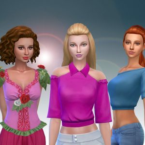 Female Top Clothes Pack