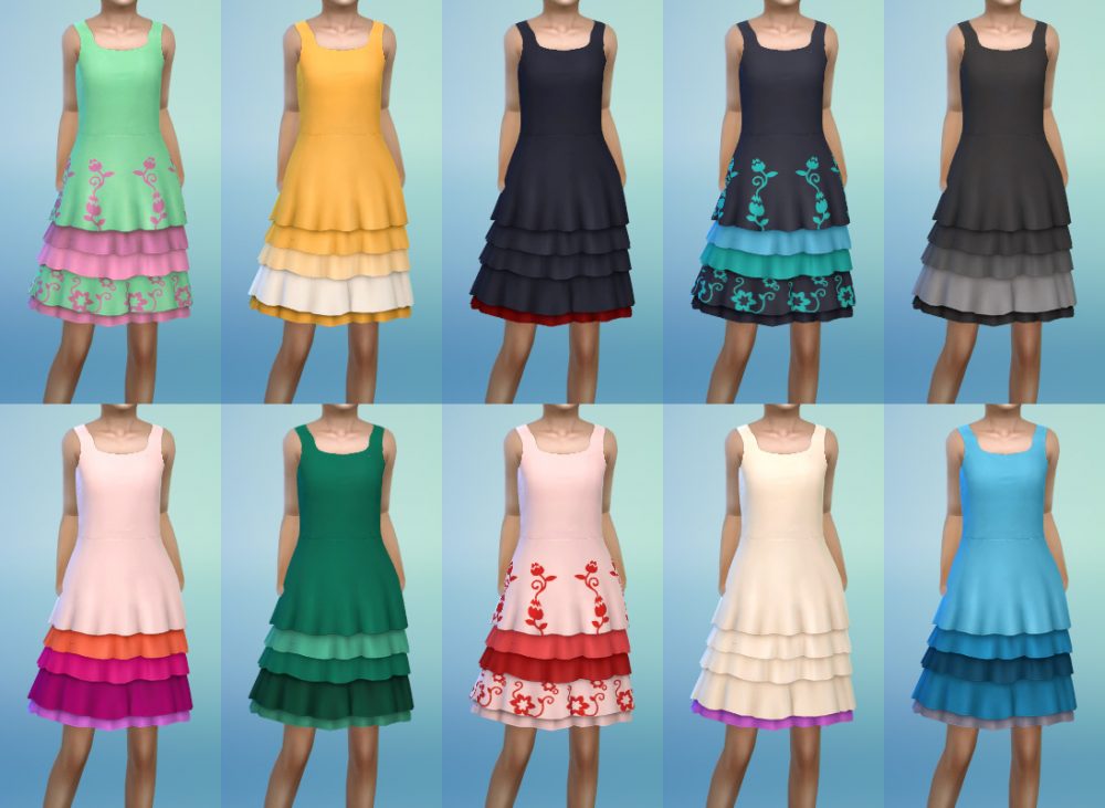 Dress Tiered Conversion