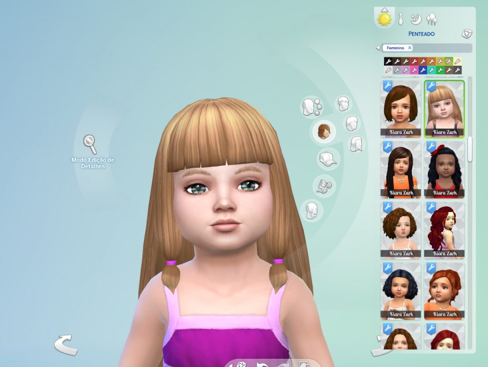 Lila Hairstyle for Toddlers