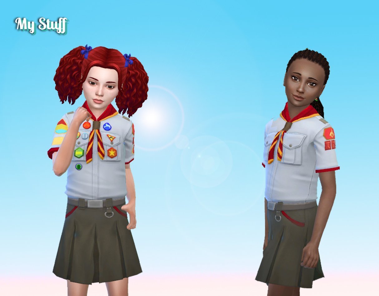 Scout with Skirt for Girls