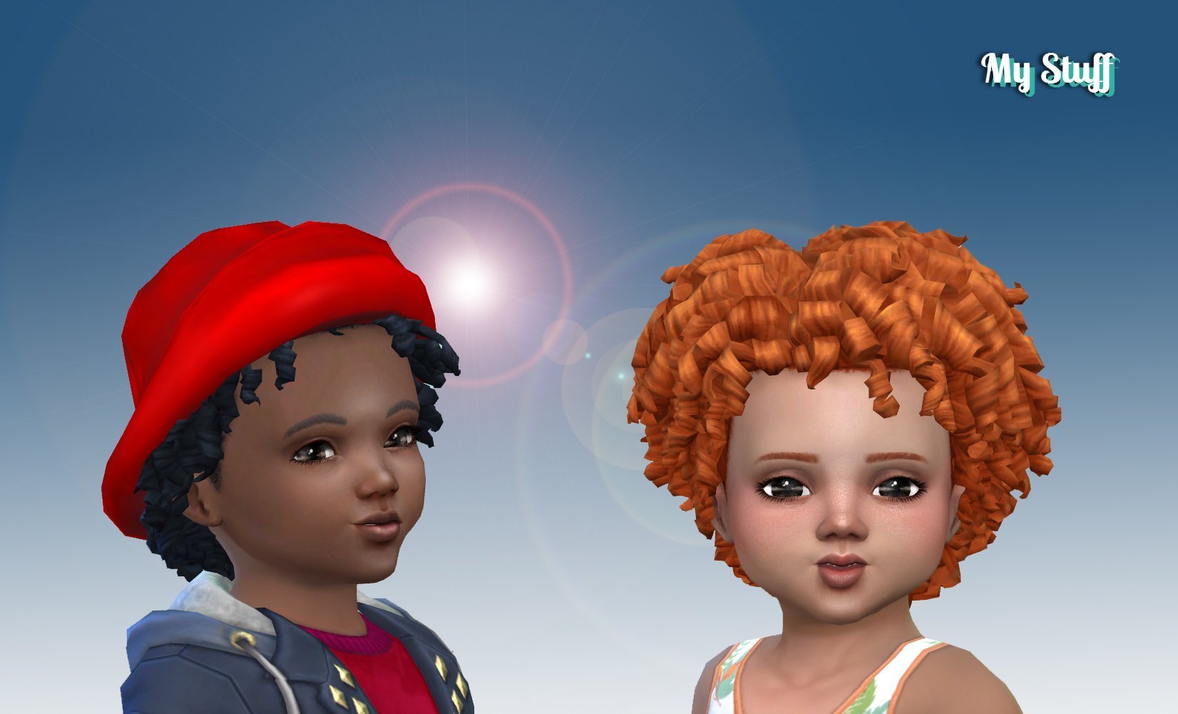 Tight Curls for Toddlers