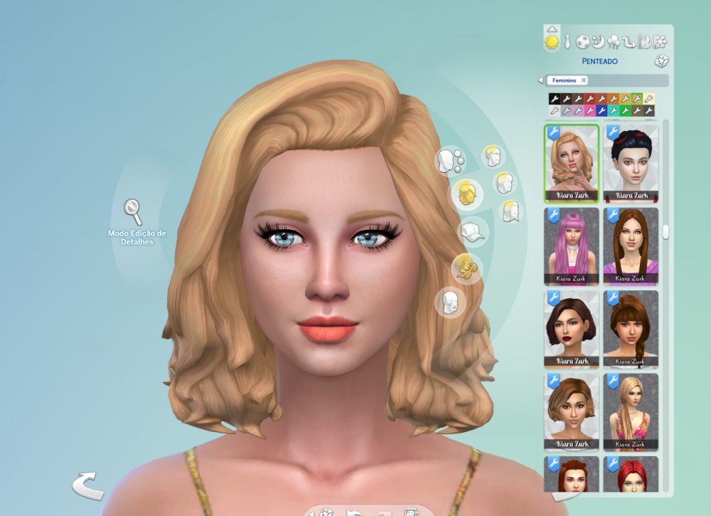 Francesca Hairstyle Version 2