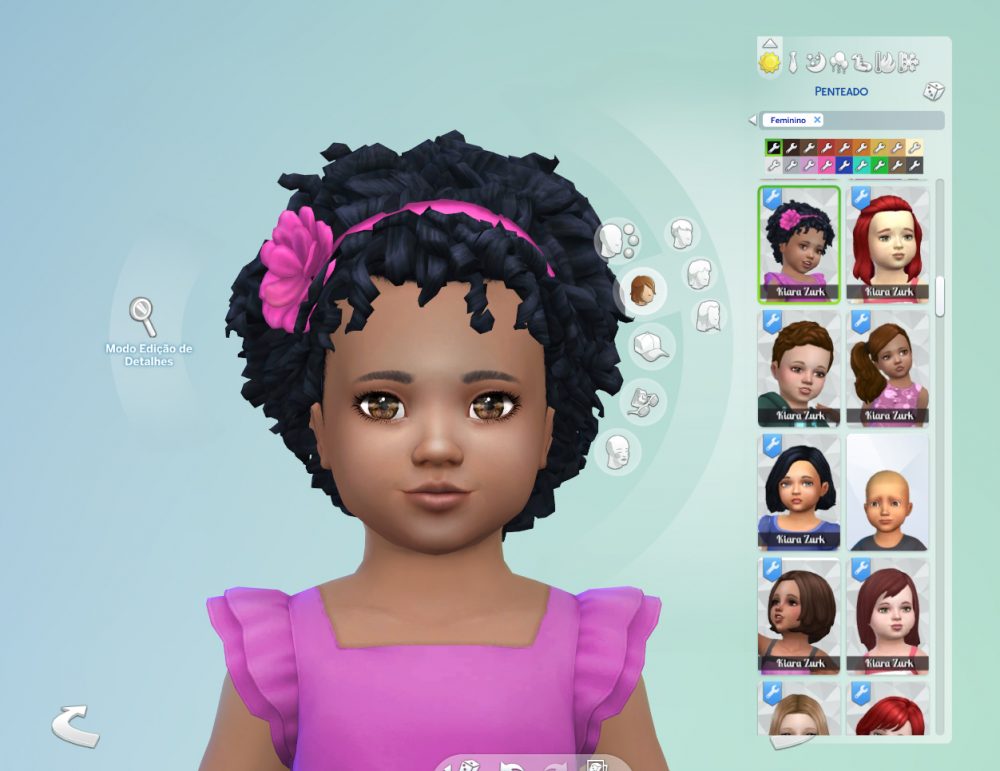 Flower Tight Curls