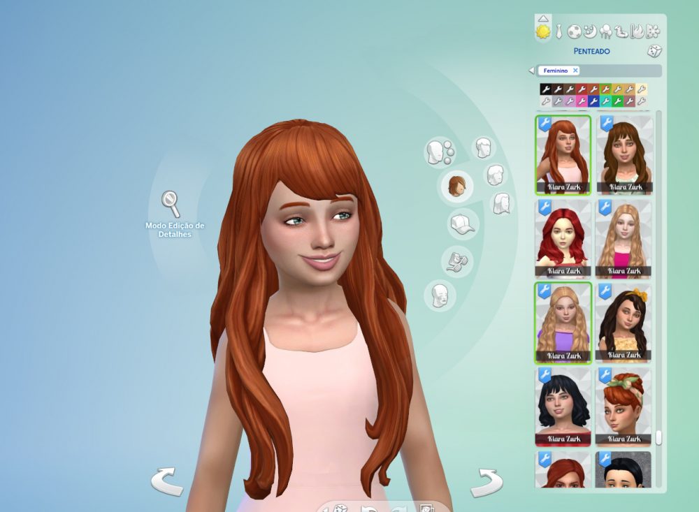 Nicole Hairstyle V2 for Girls
