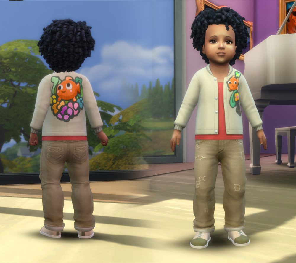 Jeans Cuffed Distressed Conversion