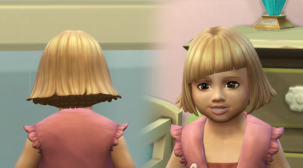 Chopped Bob for Toddlers