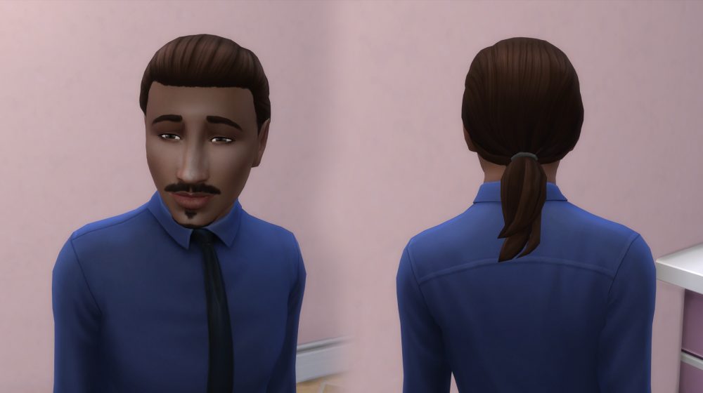 Male Ponytail Hairstyle