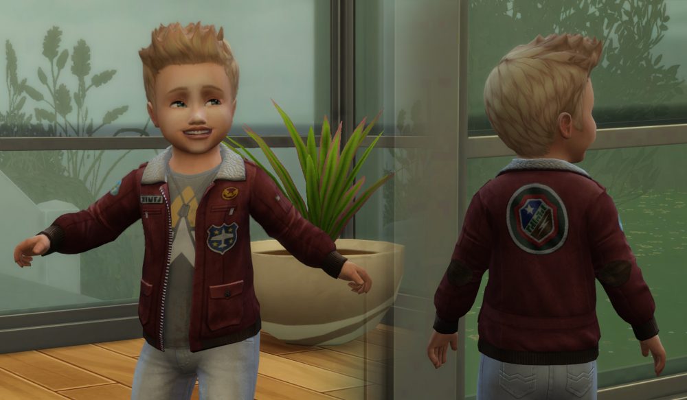 Jacket Aviator for Toddlers