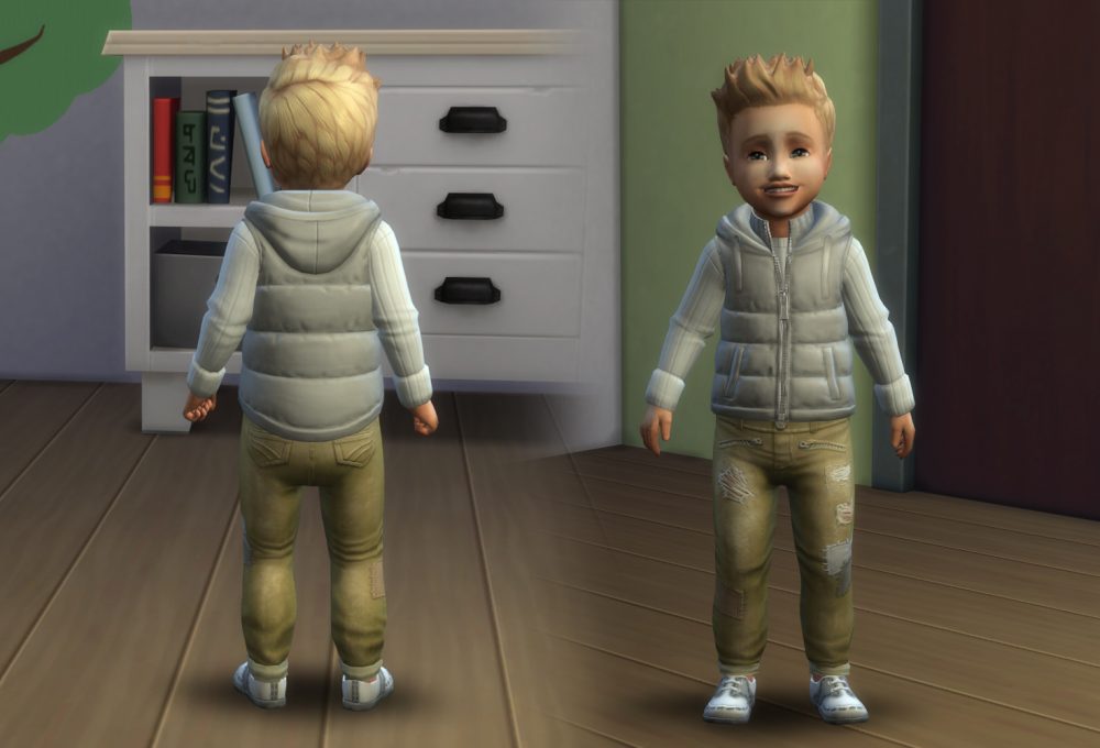 Pants Patched for Toddlers