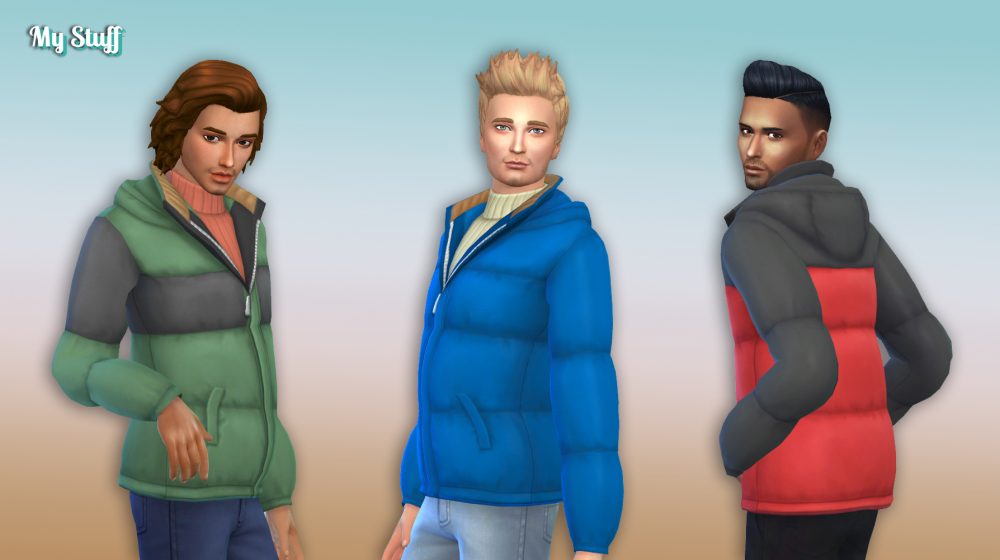 Jacket Down for Males