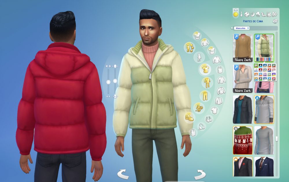 Jacket Down for Males