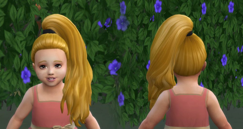 Jade Ponytail for Toddlers