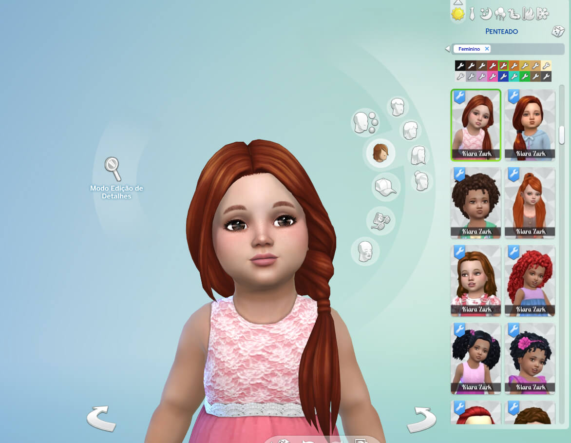 Topsy Tail Side Pony for Toddlers