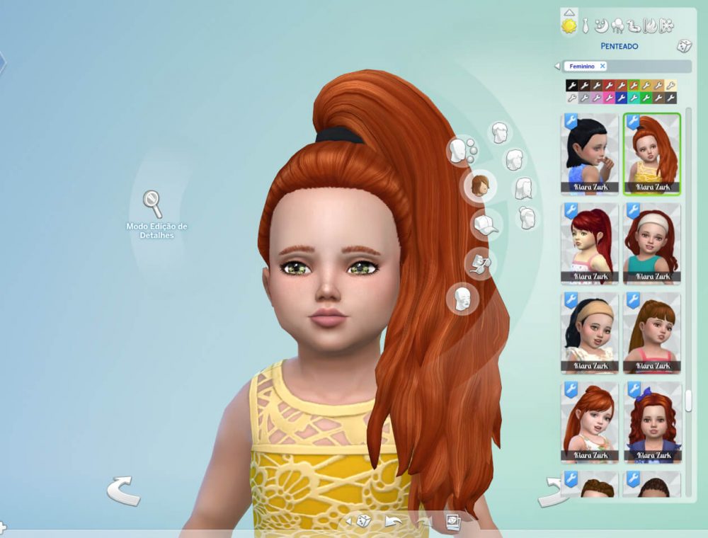 Jade Ponytail for Toddlers