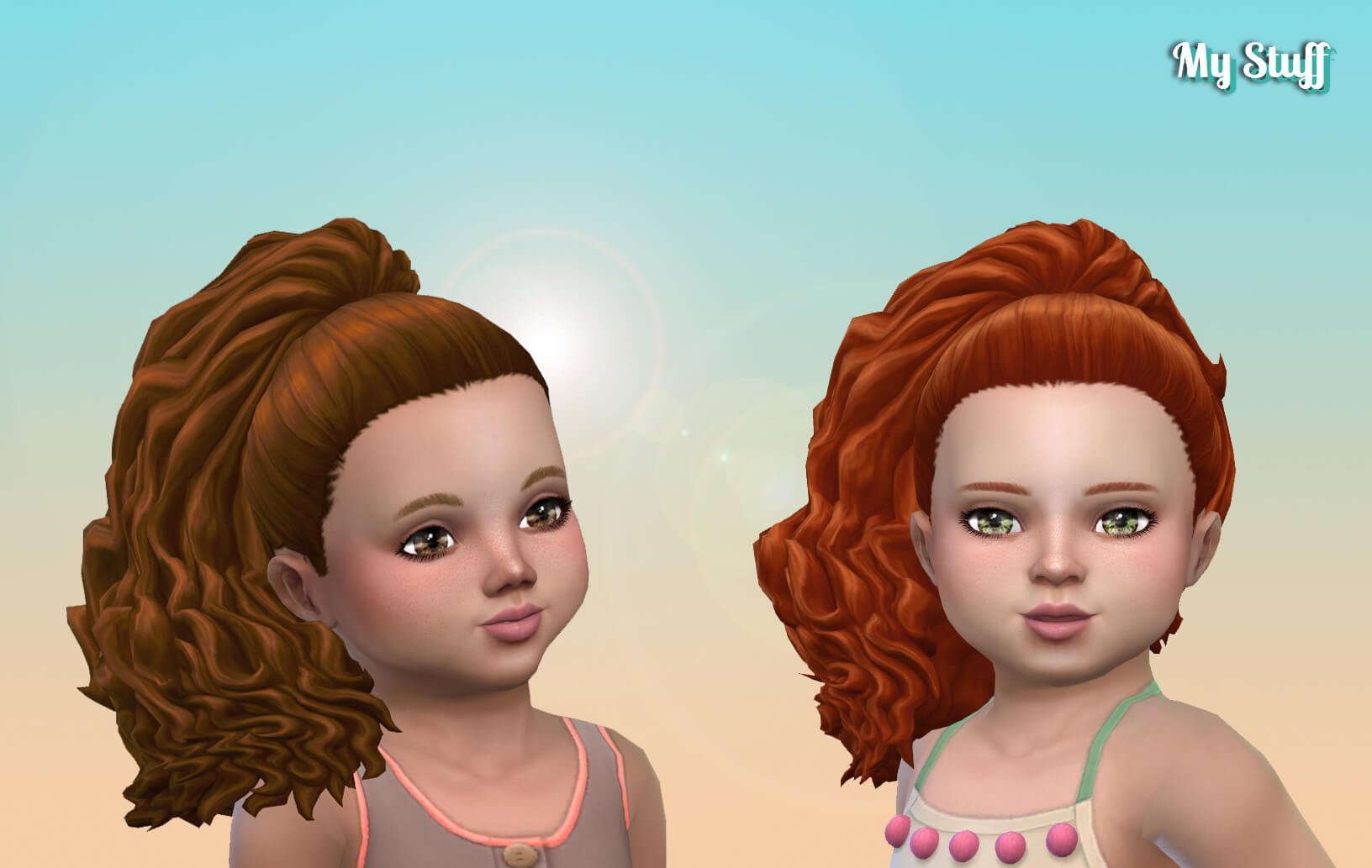 July Curls for Toddlers