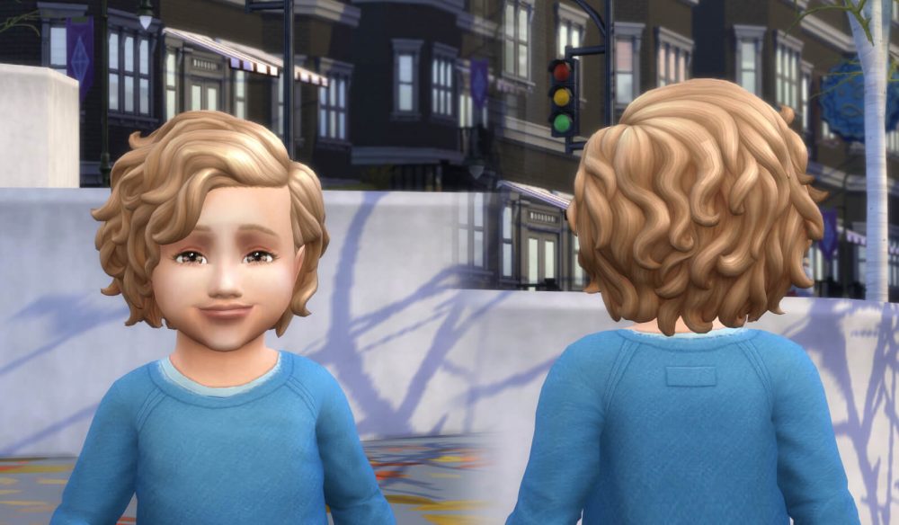 RM Short Curly for Toddlers