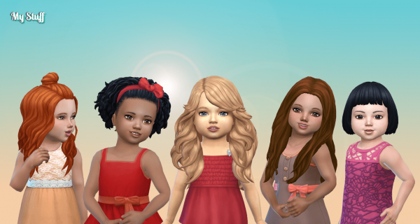 Toddlers Hair Pack 32