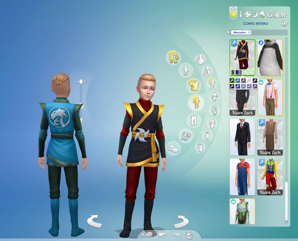 Ninja Outfit Conversion