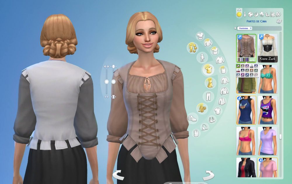 Fair Maiden Top