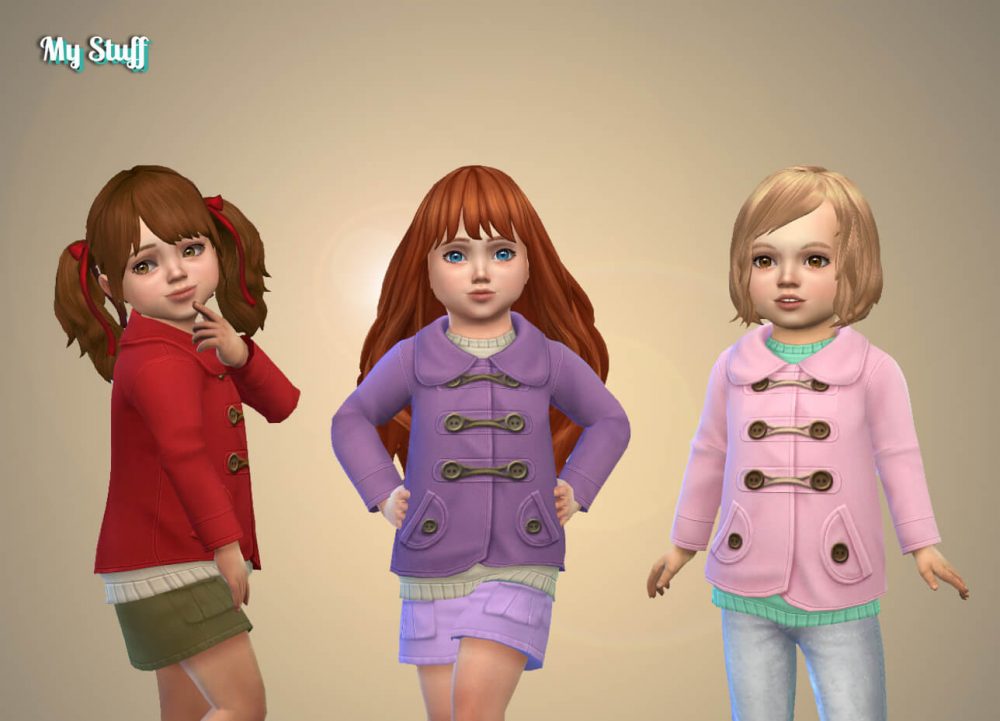 Coat Wool for Toddlers