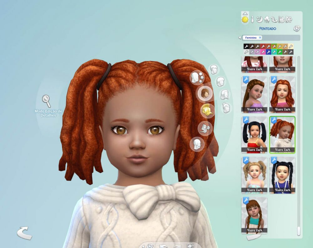 Pigtails Dreads for Toddlers