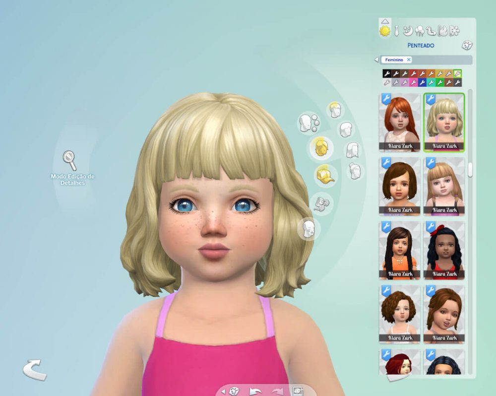 Wavy French Bob for Toddlers