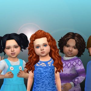 Toddlers Hair Pack 36