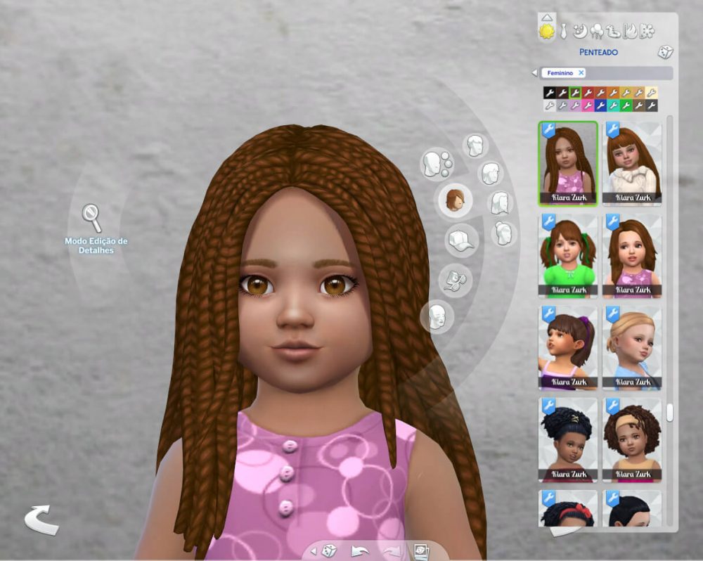 Mariana Braids for Toddlers