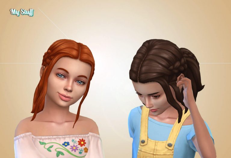 EP09 Double Braid for Girls