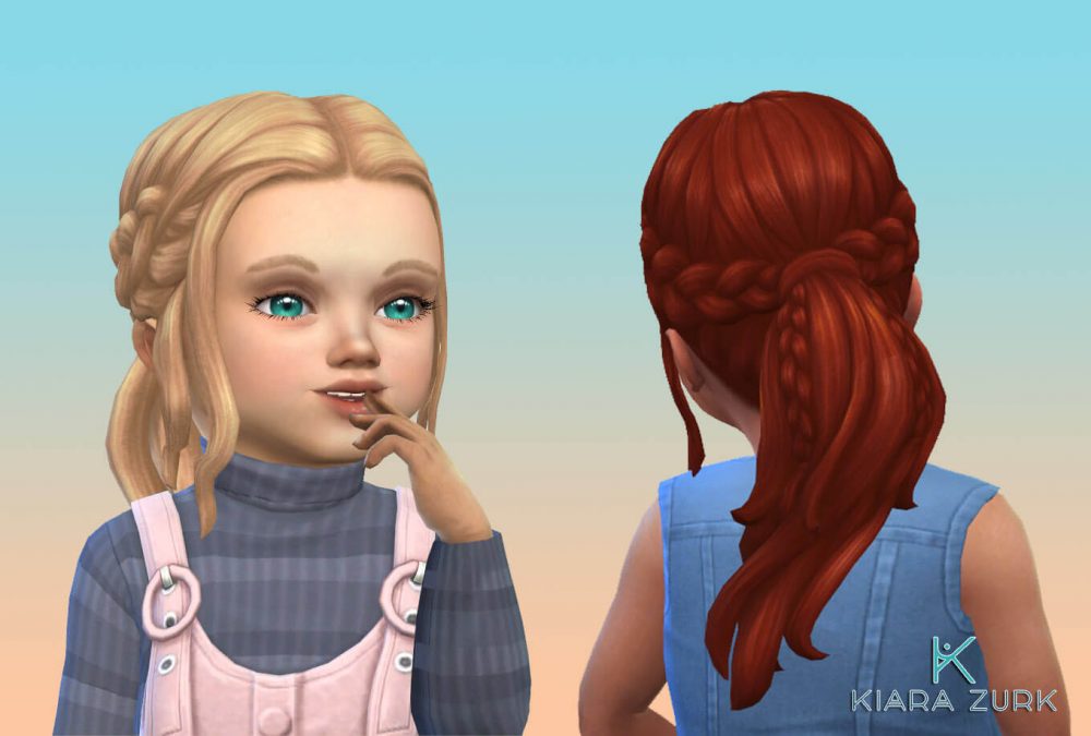EP09 Double Braid for Toddlers