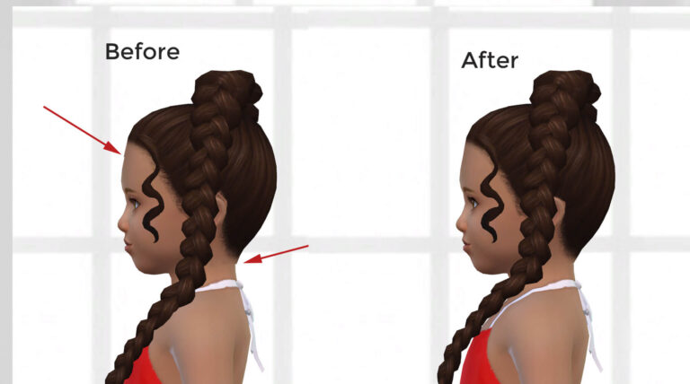 How to adjust the hair to the head